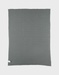 Khaki organic knit blanket 75x100 cm
