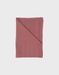 Red organic knit blanket 75x100 cm
