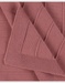 Red organic knit blanket 75x100 cm
