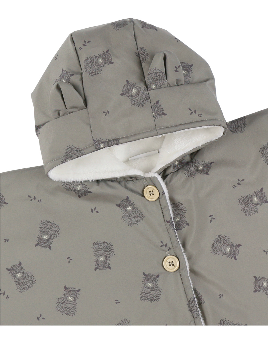 Poncho imperméable doublure Groloudoux® kaki