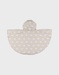 Beige waterdichte poncho met Groloudoux® voering
