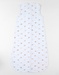 Sleeping bag 100 cm muslin, white