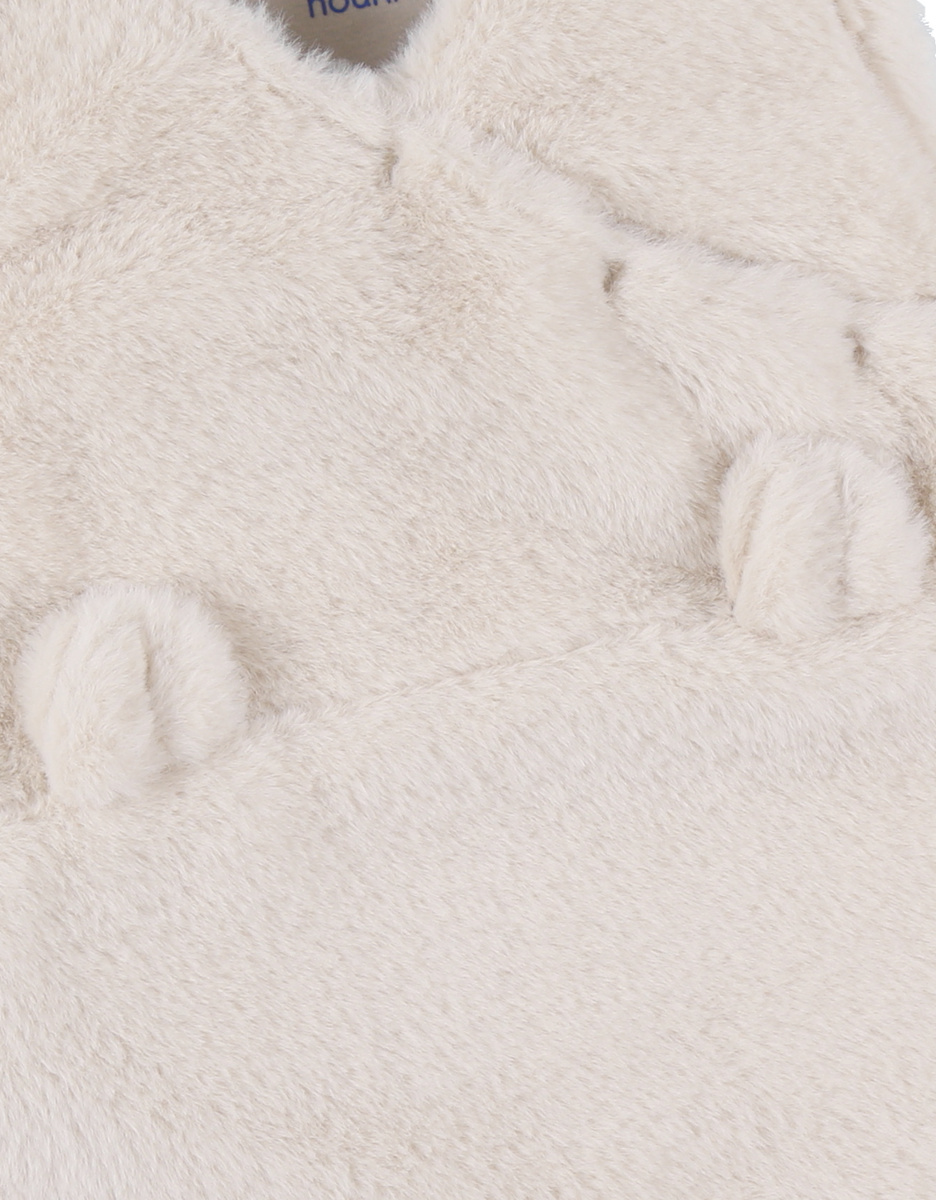 Beige faux fur sleep sack 50 cm
