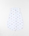 Sleeping bag 50 cm in muslin, white