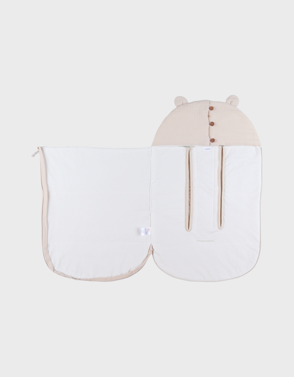 Nid d'ange, mousseline de coton bio