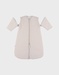 Sleeping bag 70 cm with detachable sleeves in organic cotton muslin
