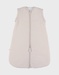 Sleeping bag 70 cm with detachable sleeves in organic cotton muslin
