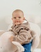 Vestje uit tricot beige
