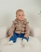 Vestje uit tricot beige