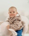 Knitted cardigan beige