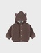 Knitted cardigan brown