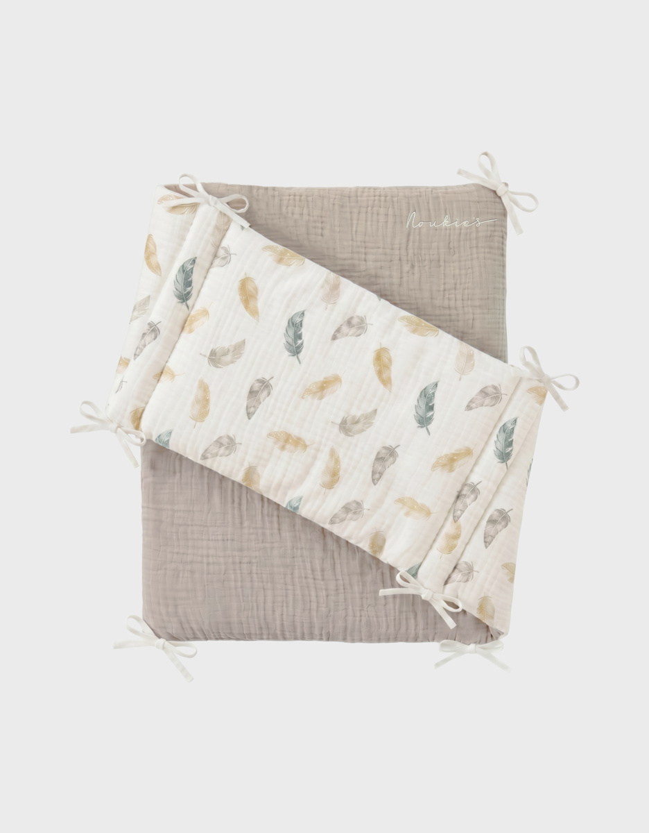 Cot bumper, organic cotton