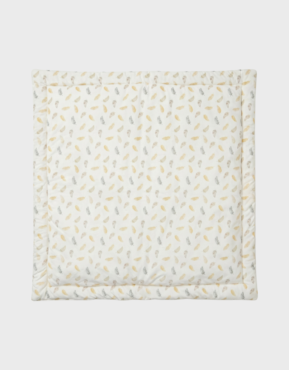Speelmat/parkmat 100×100 cm - Moon feathers