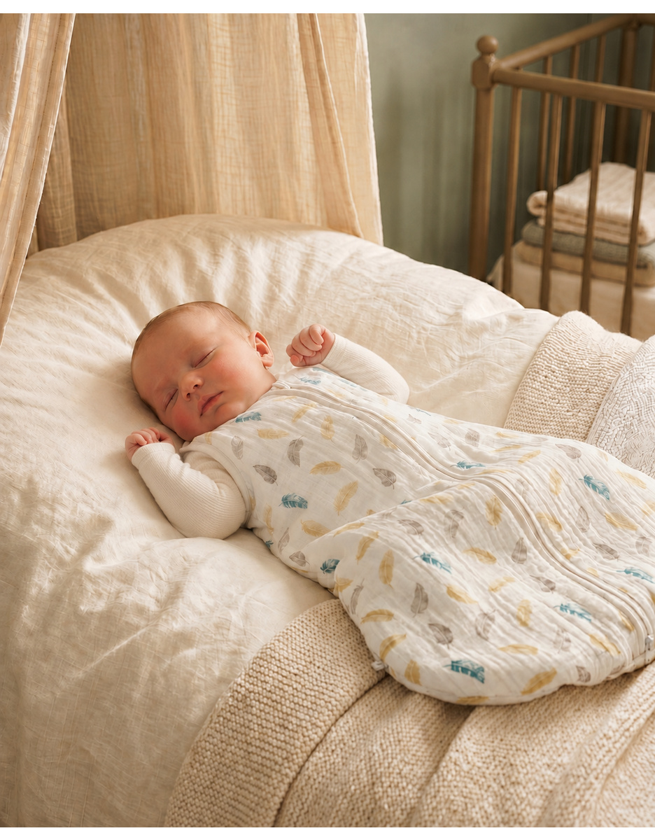 Sleeping bag 0-3m, Organic cotton