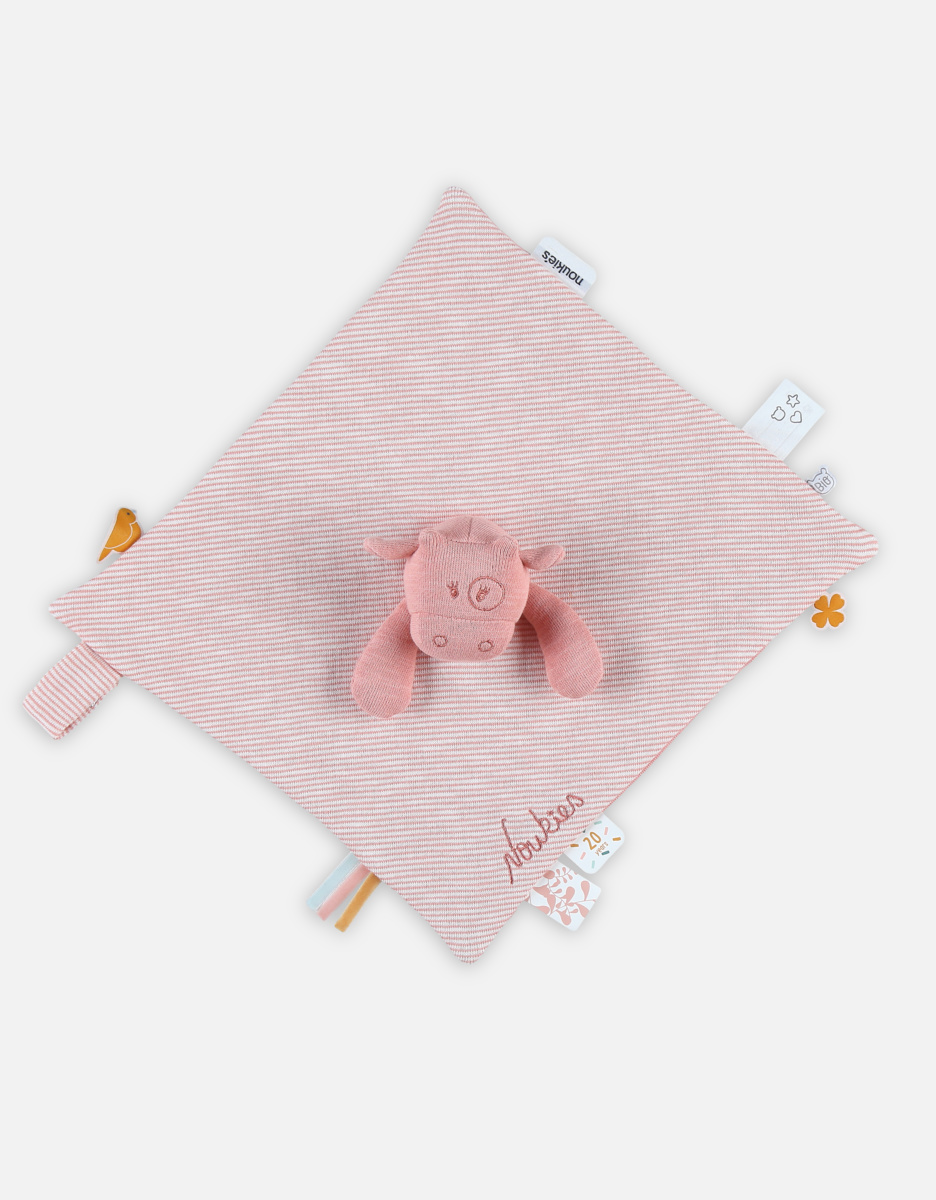 Organic cotton Lola comforter, pink