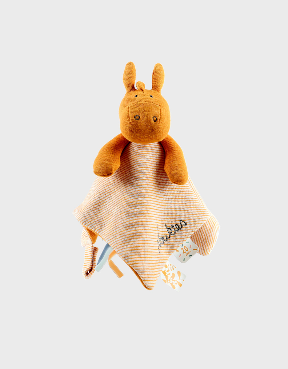 Organic cotton Paco comforter, ochre