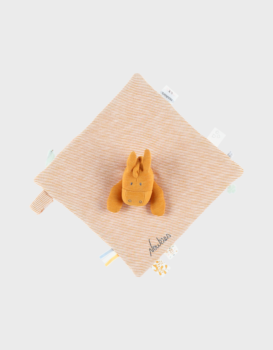 Organic cotton Paco comforter, ochre