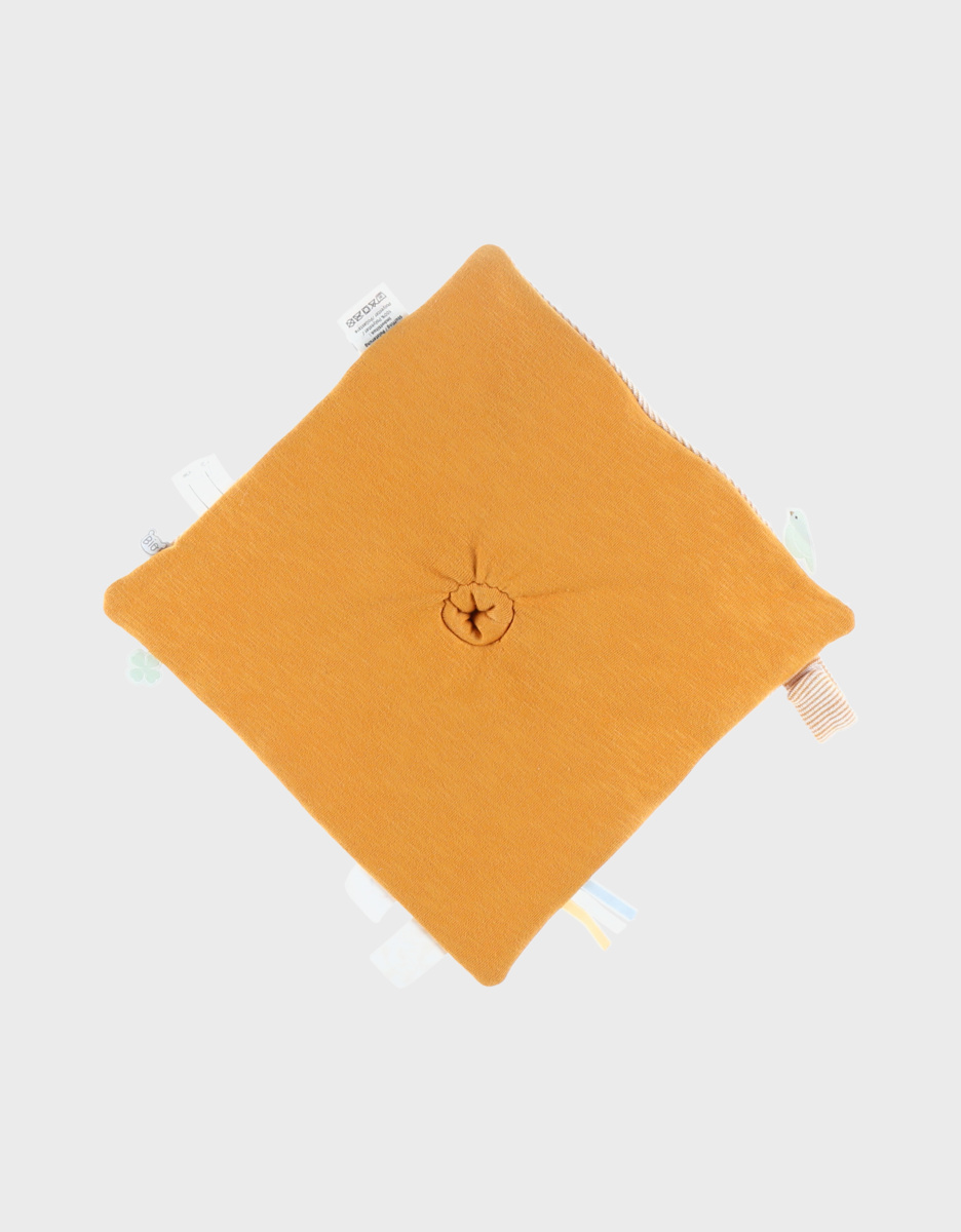 Organic cotton Paco comforter, ochre