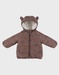 Bruin waterafstotend jasje in Groloudoux® en sherpa
