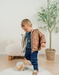 Bruin waterafstotend jasje in Groloudoux® en sherpa
