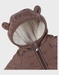 Bruin waterafstotend jasje in Groloudoux® en sherpa
