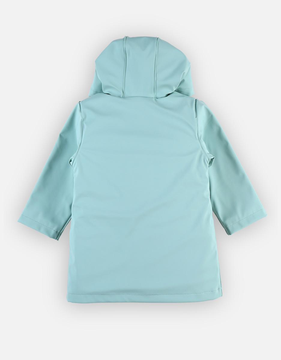 Waterproof raincoat, aqua