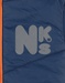 Omkeerbare jas, oranje/donkerblauw