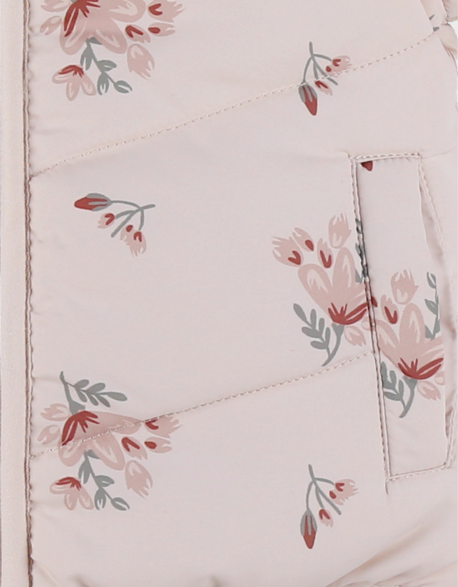 Waterafstotend jasje in roze Groloudoux® en sherpa

