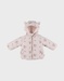 Waterafstotend jasje in roze Groloudoux® en sherpa
