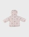 Waterafstotend jasje in roze Groloudoux® en sherpa
