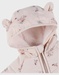 Waterafstotend jasje in roze Groloudoux® en sherpa
