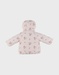Waterafstotend jasje in roze Groloudoux® en sherpa
