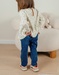 Pantalon en denim brodé