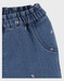 Pantalon en denim brodé