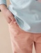 Velvet trousers, light pink