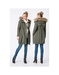 Khaki 3 in 1 Winter Maternity Parka