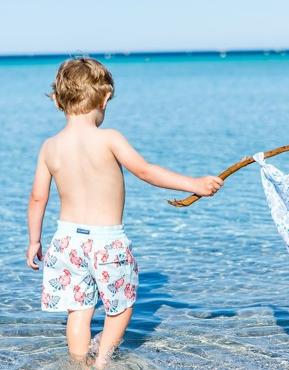 Peps Boy Aquaa Flower Bathing Trunks