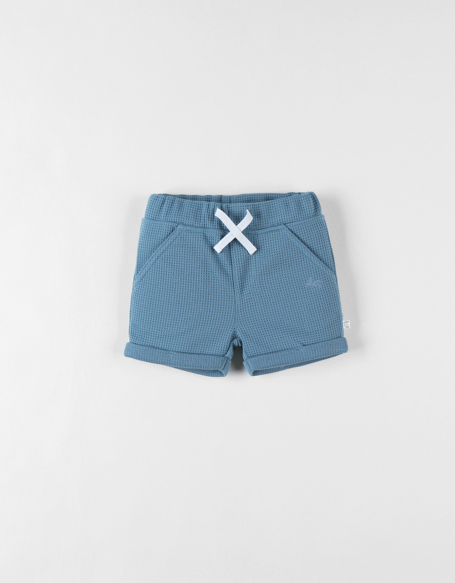 Bermuda shorts, ocean blue