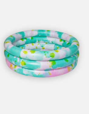 Piscine gonflable, tie dye
