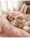 Universal pacifier clip - Organic cotton - Pink