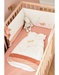 Bedomrander Popsie, Gigi & Louli uit Veloudoux®, ecru/poederroze