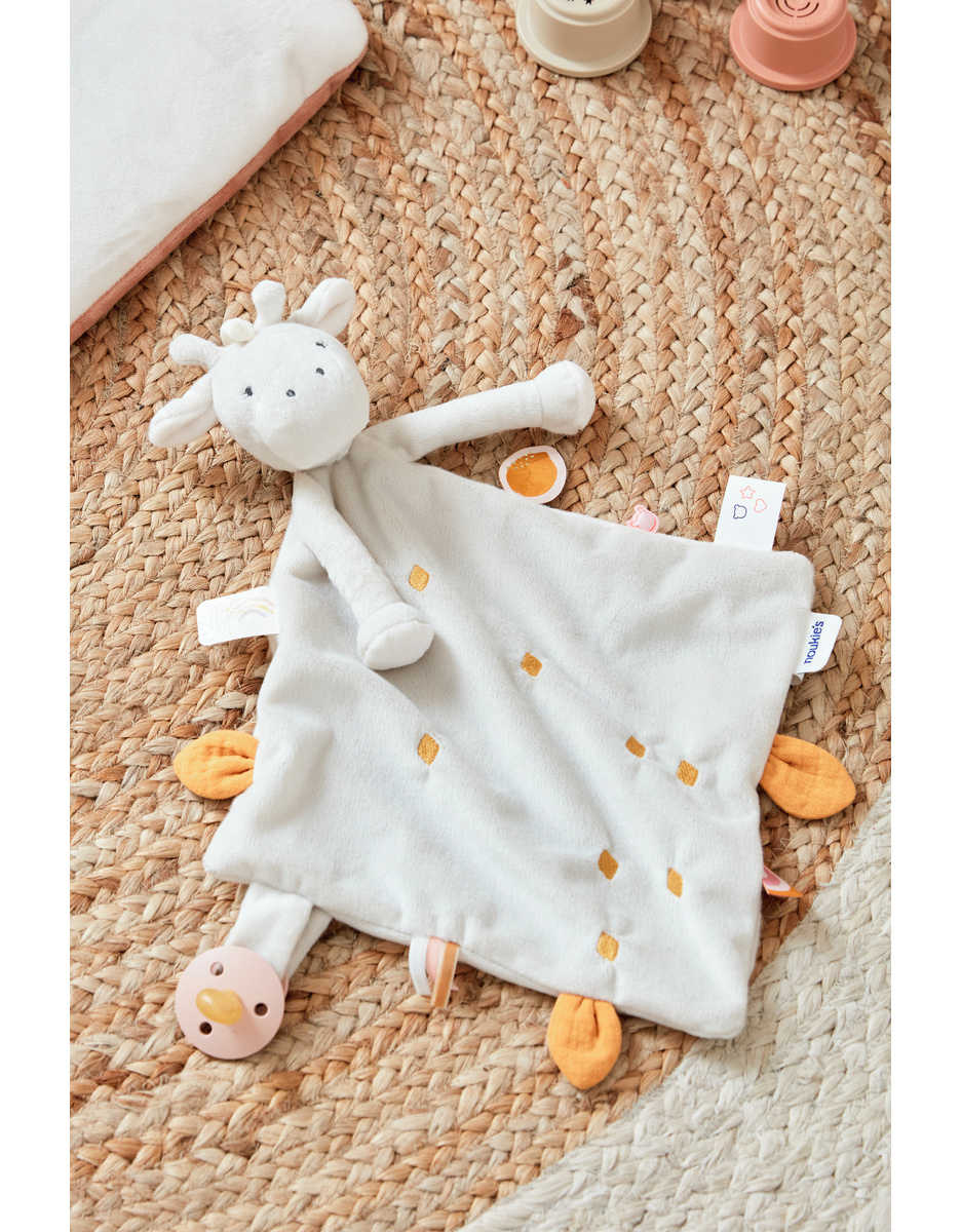 Veloudoux® Gigi soft toy, greige/ocre