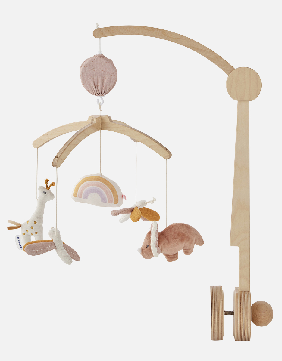Mobile musical en bois Popsie
