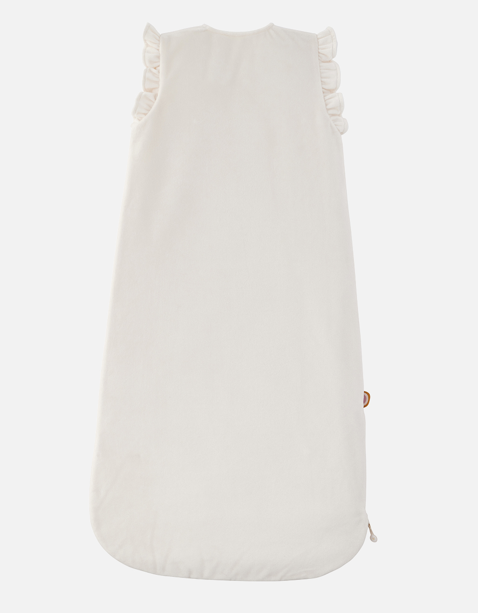 Slaapzak 100 cm Popsie uit Veloudoux®, ecru/poederroze