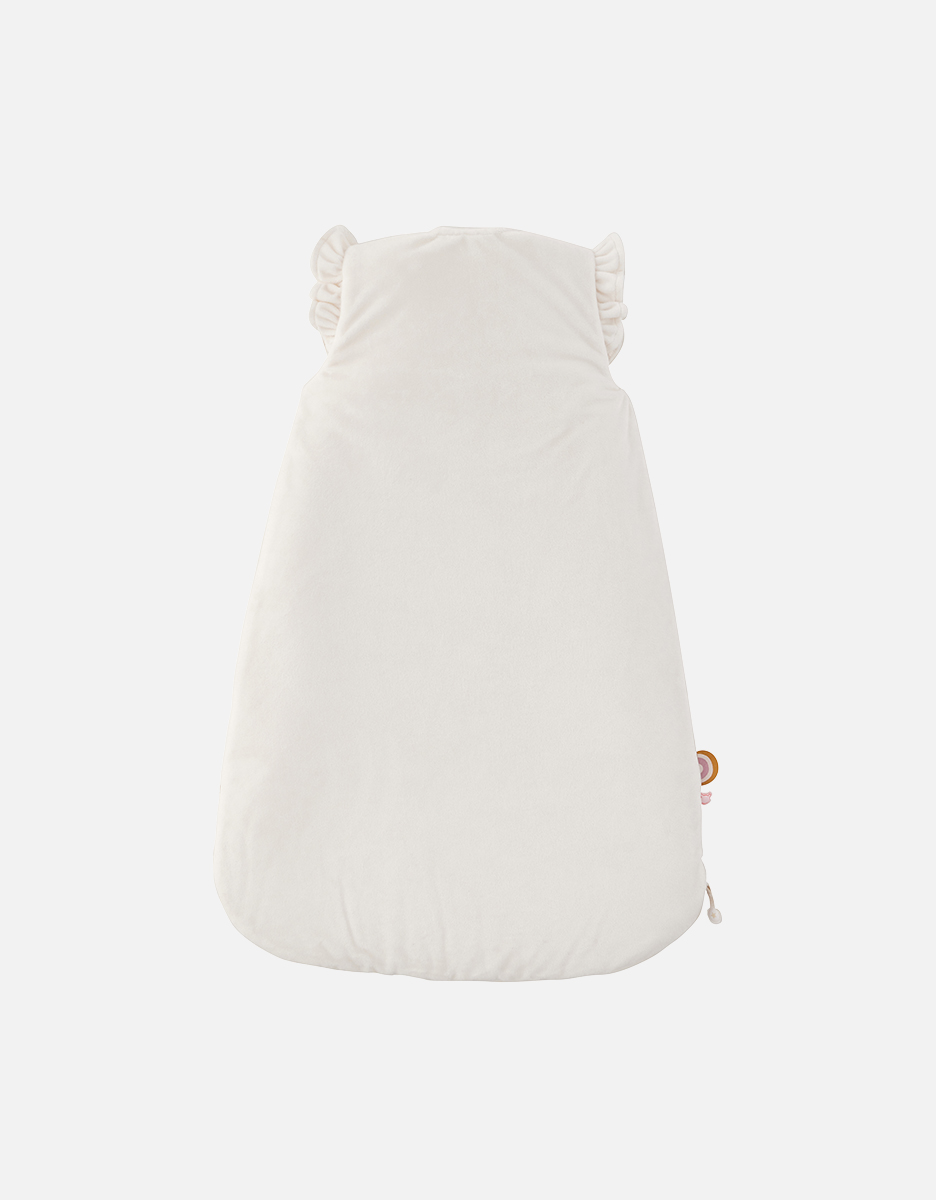 Veloudoux® sleeping bag 70 cm with dragonflies, ecru