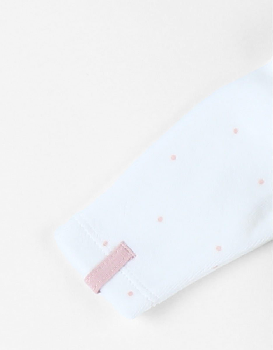 1-piece velvet pyjamas, with Popsie, ecru