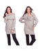 Fold-Over gebreide zwangerschaps tuniek