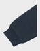 Marineblauwe gebreide trui met berenpatroon
