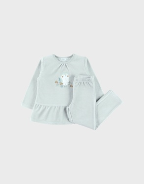 Fluwelen pyjama,