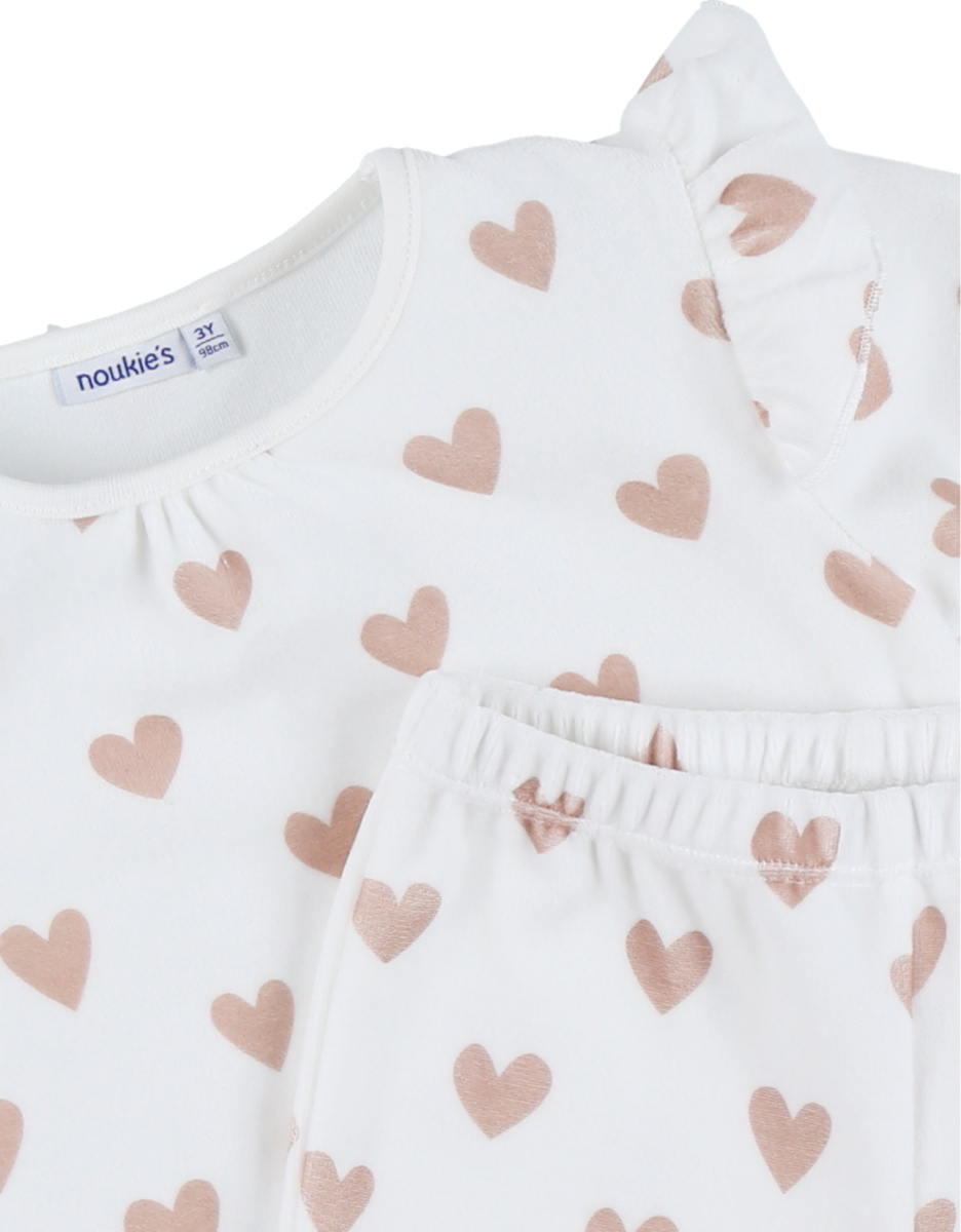 Pyjama, Velours imprimé